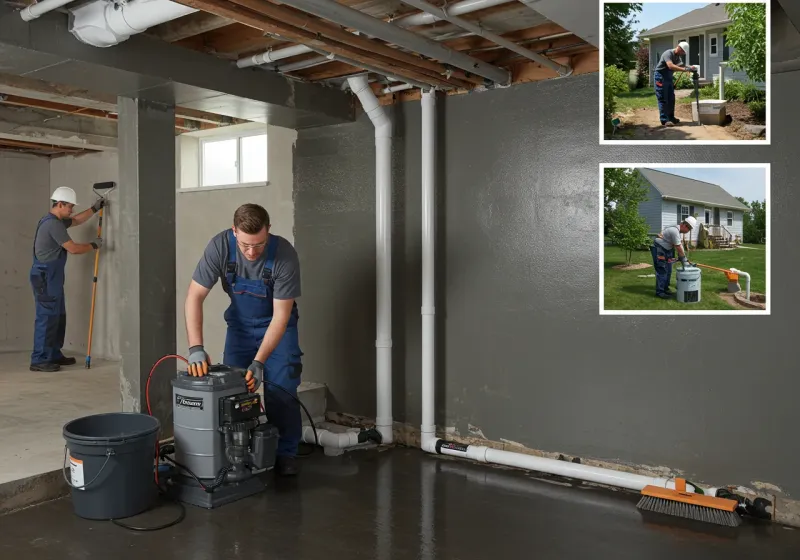 Basement Waterproofing and Flood Prevention process in Hawkins County, TN